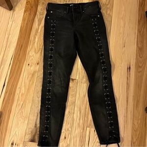 Express stitched jeans 0r